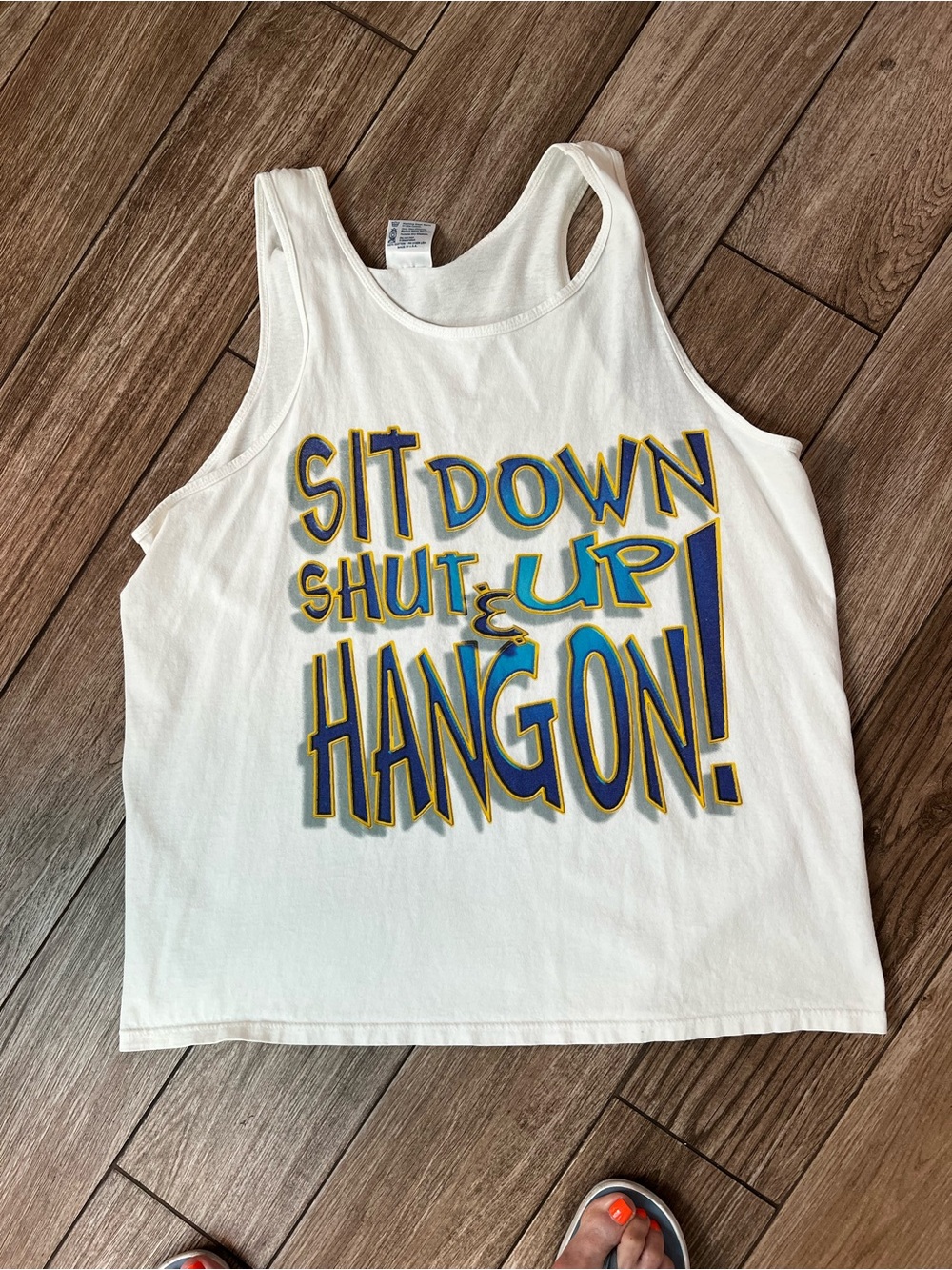 Men’s Sleeveless Tank Top Busch Gardens Sz XL
